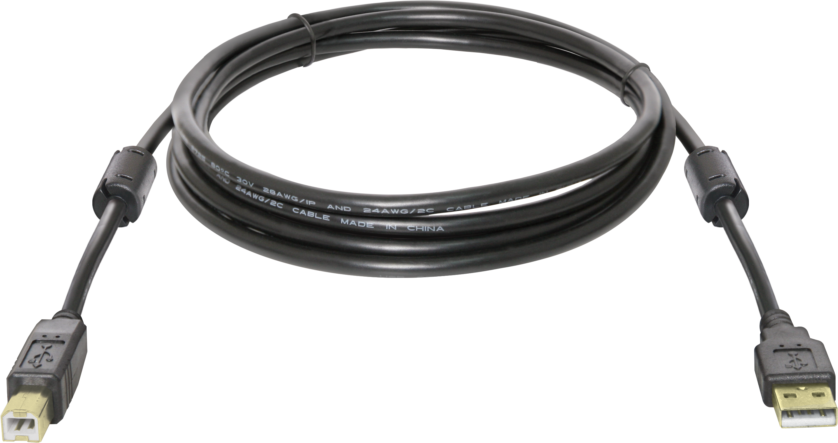 87430 usb кабель usb04-06pro usb2.0 am-bm, 1.8м Defender Santreyd  - Вид №1