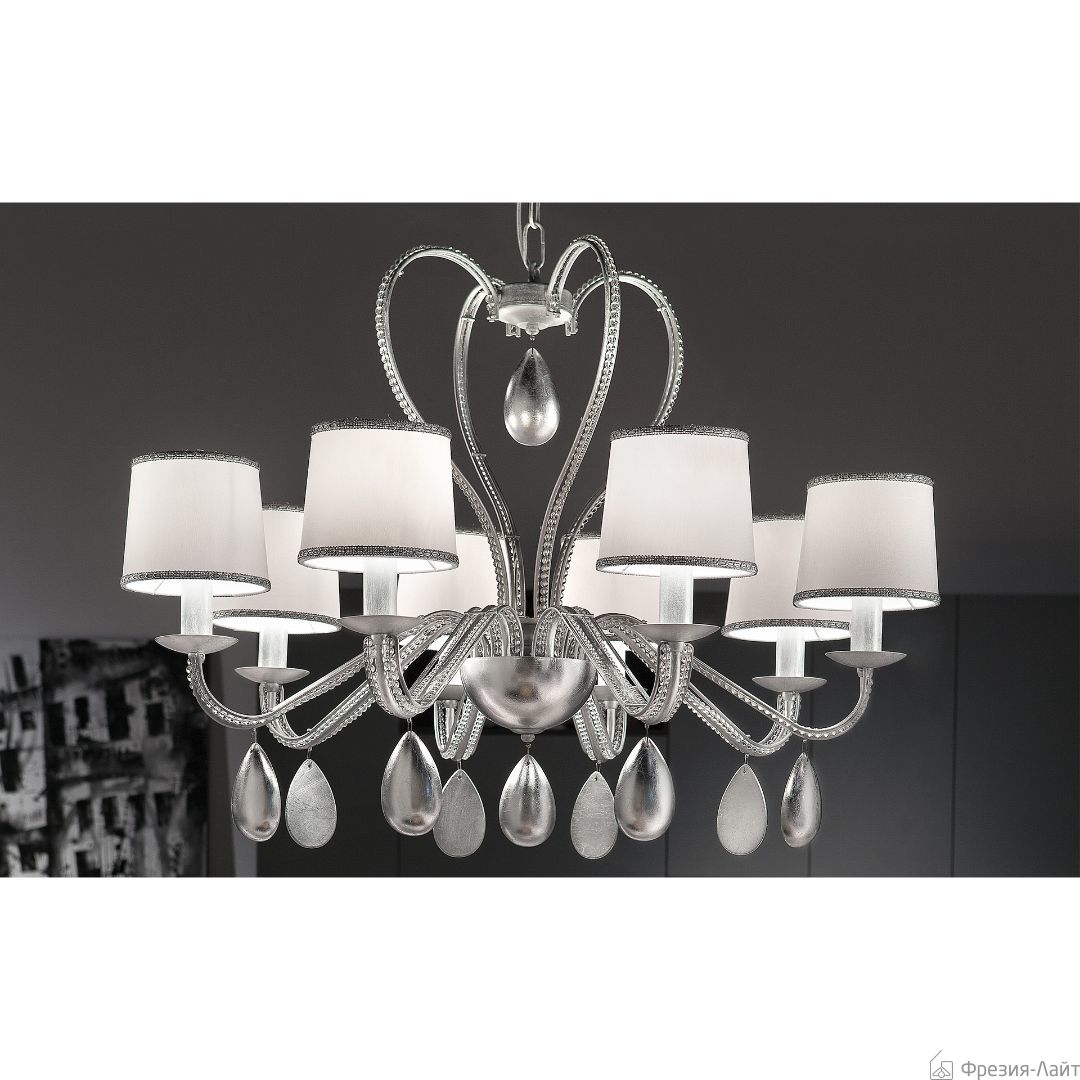 Masiero NOBLESSE 8 V13/SHA-BD/14/IV люстра подвесная 116123