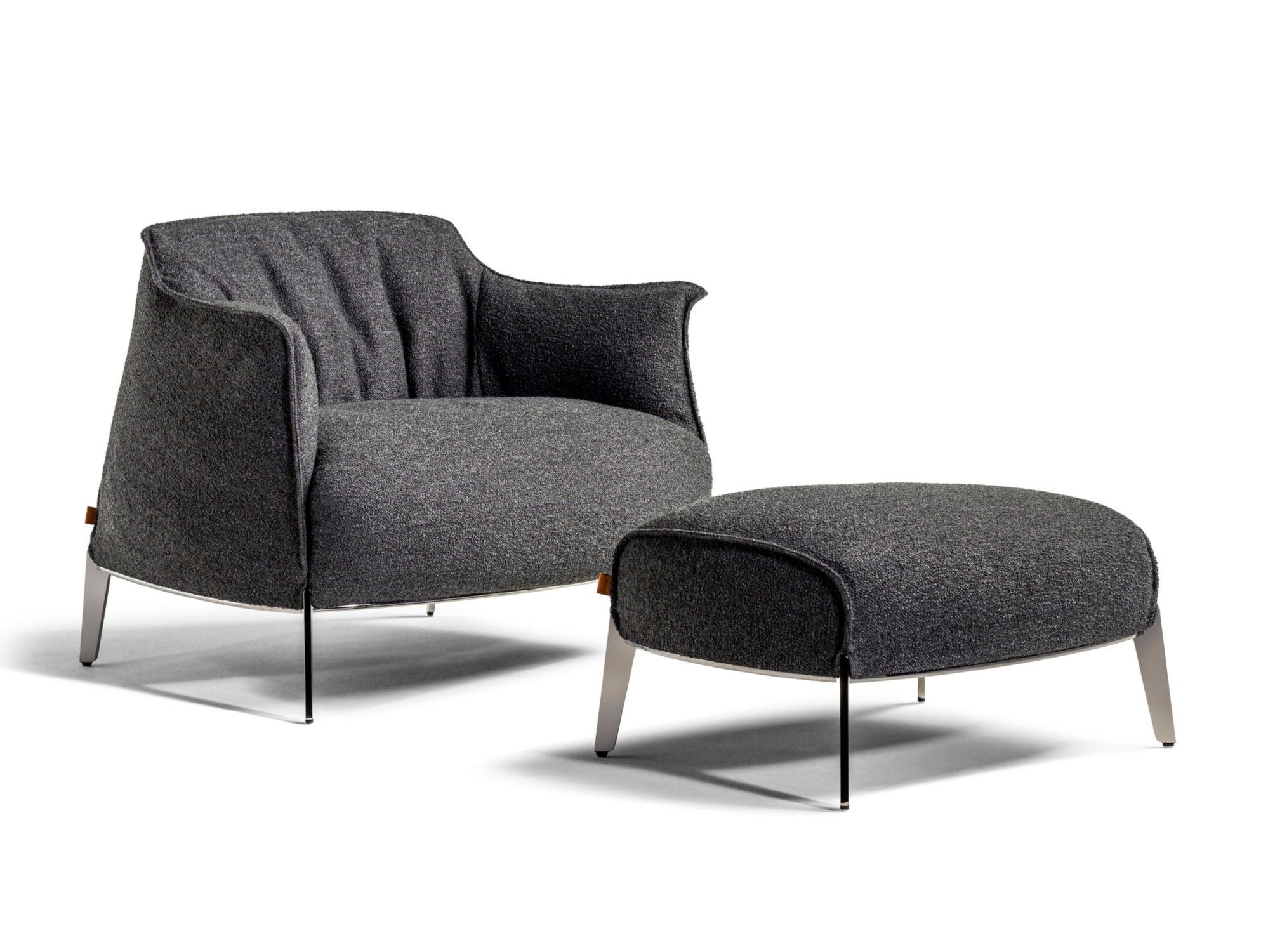 Тканевая мягкая подставка для ног Poltrona Frau коллекция-диваны и кресла ARCH-00030248 - Вид №1