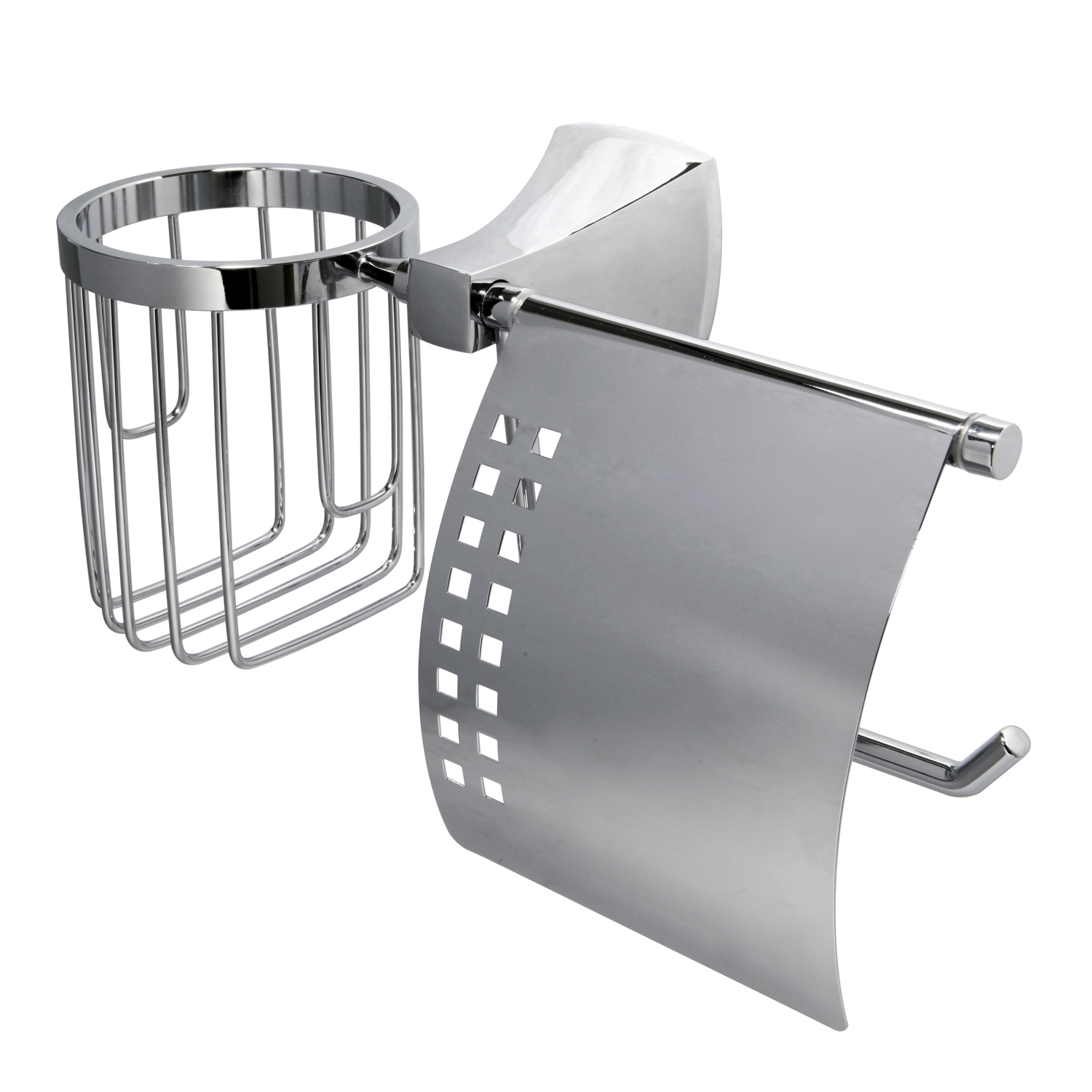 K-2559 Wern Держатель туалетной бумаги и освежителя WasserKRAFT Wern K-2500  - Вид №1