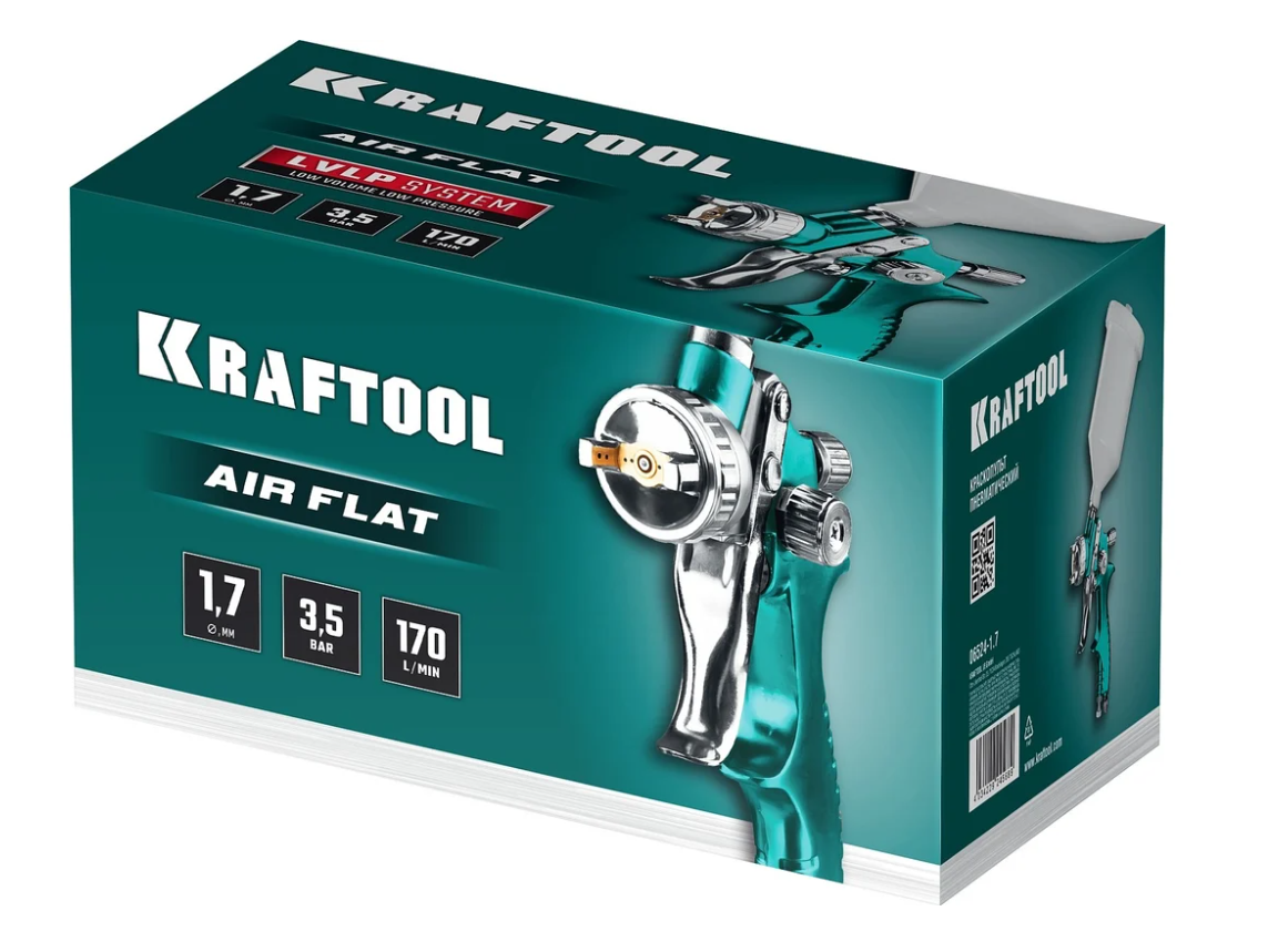 Краскораспылитель KRAFTOOL 06524-1.7 9114780 STDN-0074463 - Вид №2