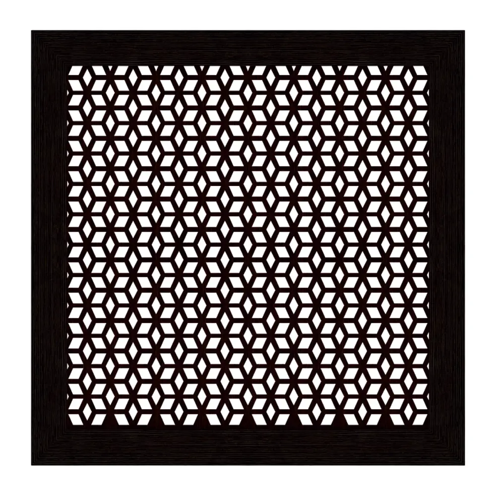 Экран для радиатора Илона МДФ 60x60 см венге 85304933 STLM-2150930 STELLA 