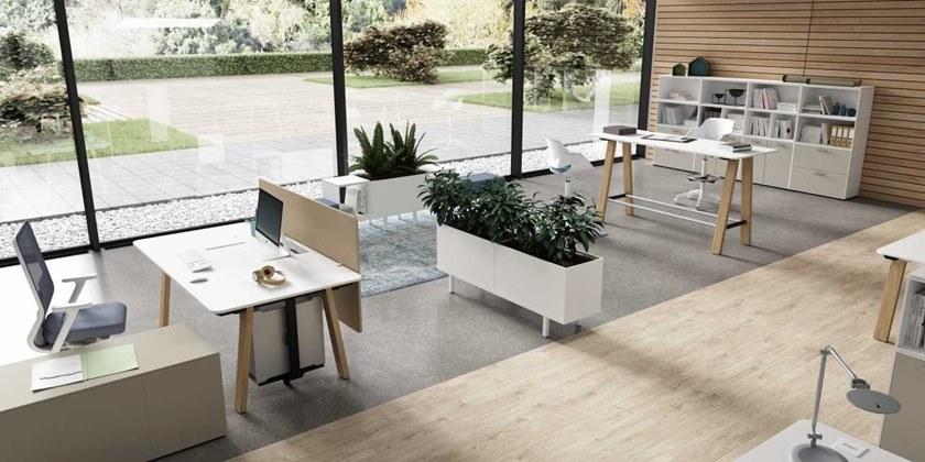 Bralco Рабочий стол с системой управления кабелями Take off evolution sun-id-1405552 - Вид №1