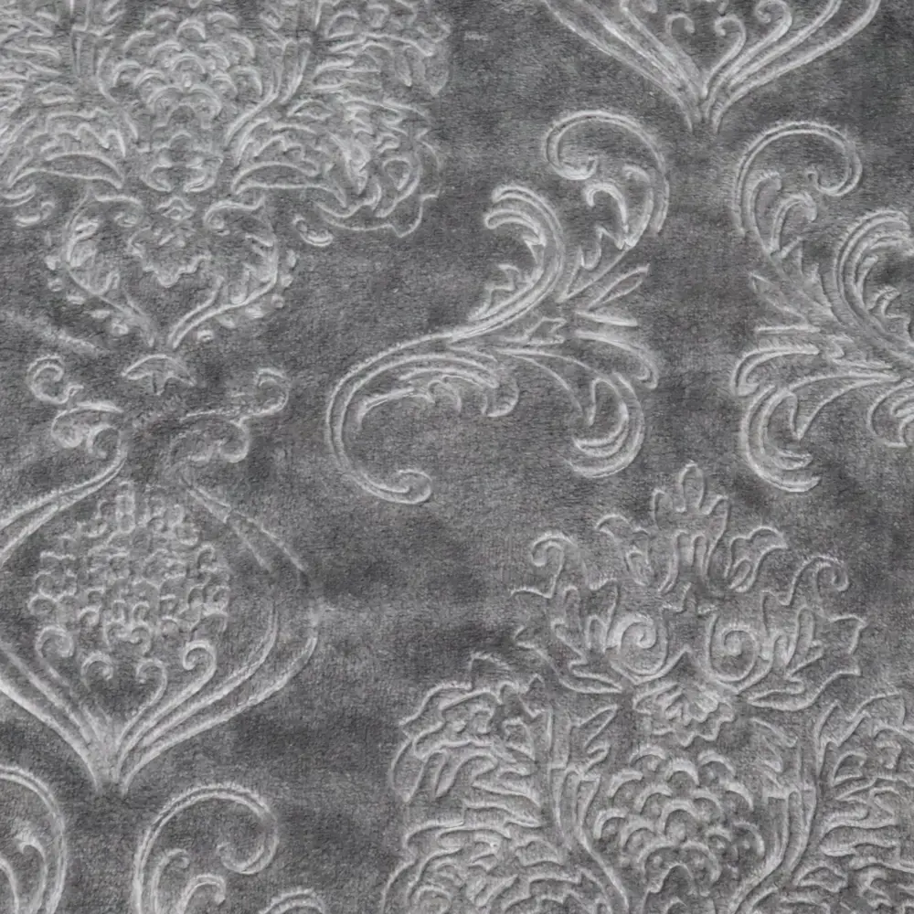 Плед «Lite Wisp» 180x200 см фланель цвет темно-серый Santreyd STLM-2083842 - Вид №1