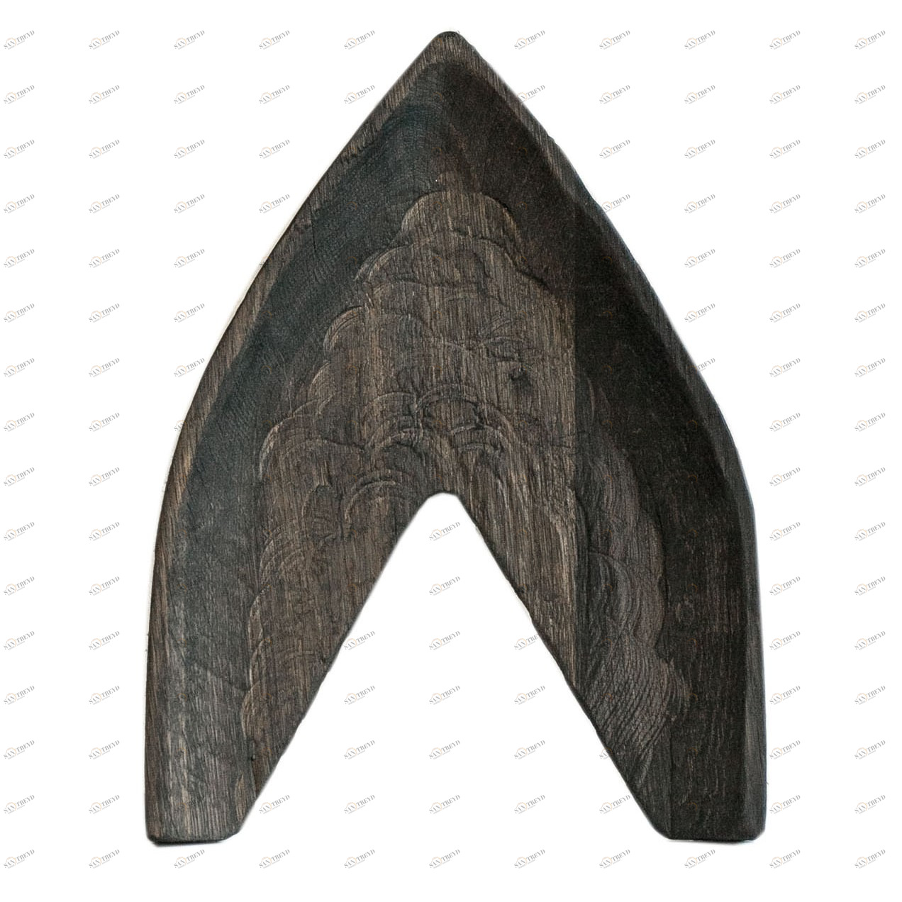 Тарелка "Плато унжа" Чёрный FUGA ECO WOOD 123565 Чёрный 