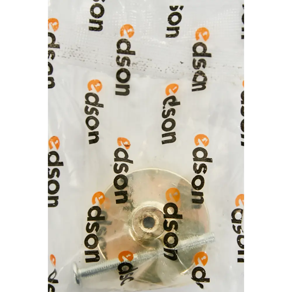 86925409 Ручка-кнопка мебельная 6301 30x100 мм, цвет золото STLM-1005661 EDSON  - Вид №4