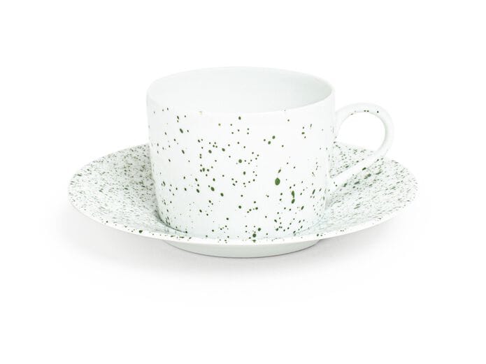 Фарфоровая чашка с блюдцем Non Sans Raison ARCH-00002364 - Вид №2