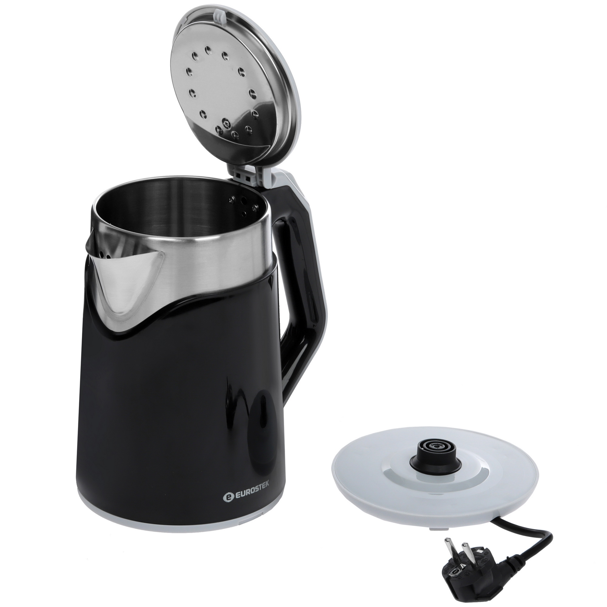 9974033 Электрочайник Eurostek EEK-2026 черный STDN-0065580 - Вид №4