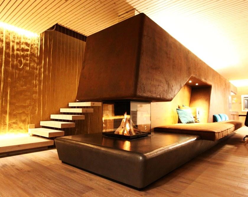 RÜEGG Дровяной стальной камин с панорамным остеклением Premium line sun-id-1497170 - Вид №12