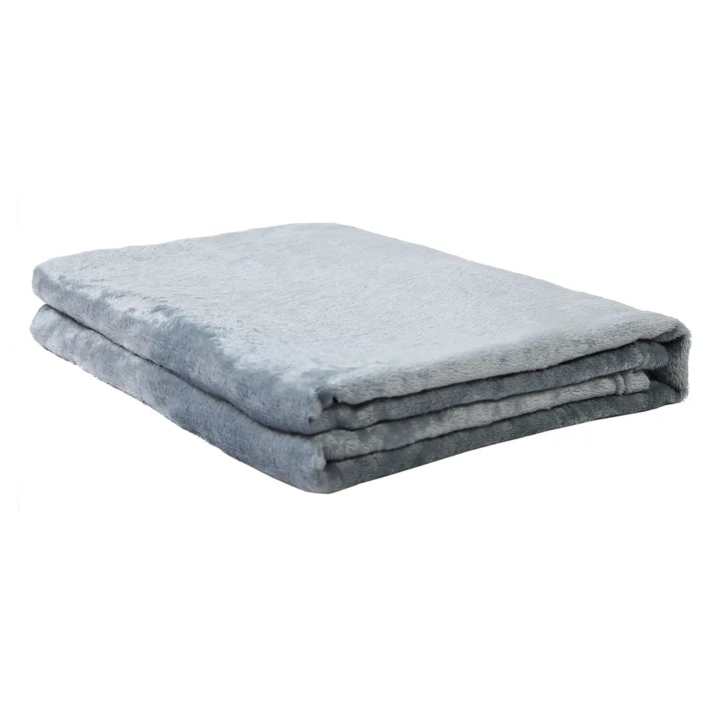 Подушка с пледом Сова 130x180 см велсофт цвет серый Santreyd STLM-2111934 - Вид №1