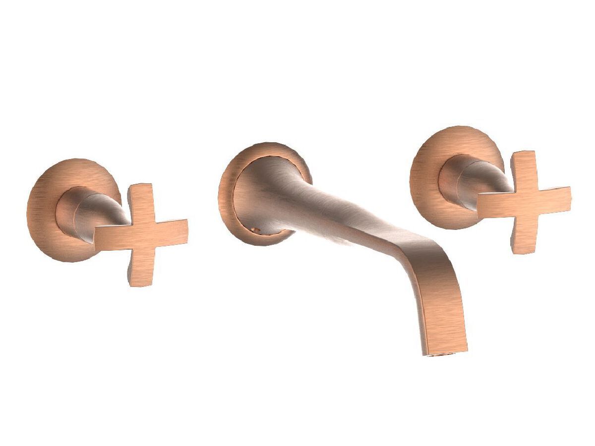 Настенный смеситель для раковины без слива с отдельными розетками Rubinetterie Frattini Lucrezia ARCH-00084520 - Вид №3