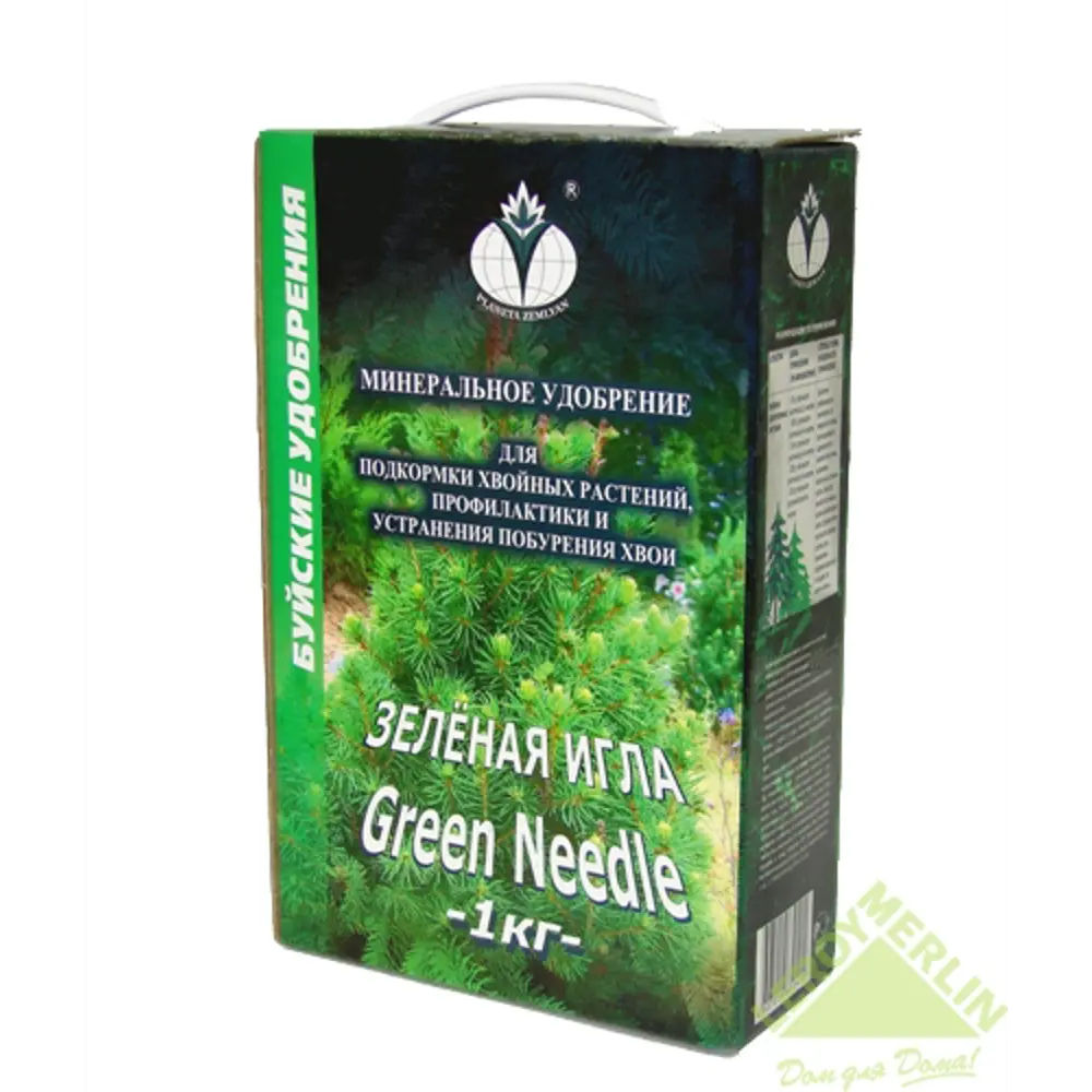 Santreyd Зеленая Игла — удобрение для здоровья хвойных растений 1 кг 13446052 STLM-0003173