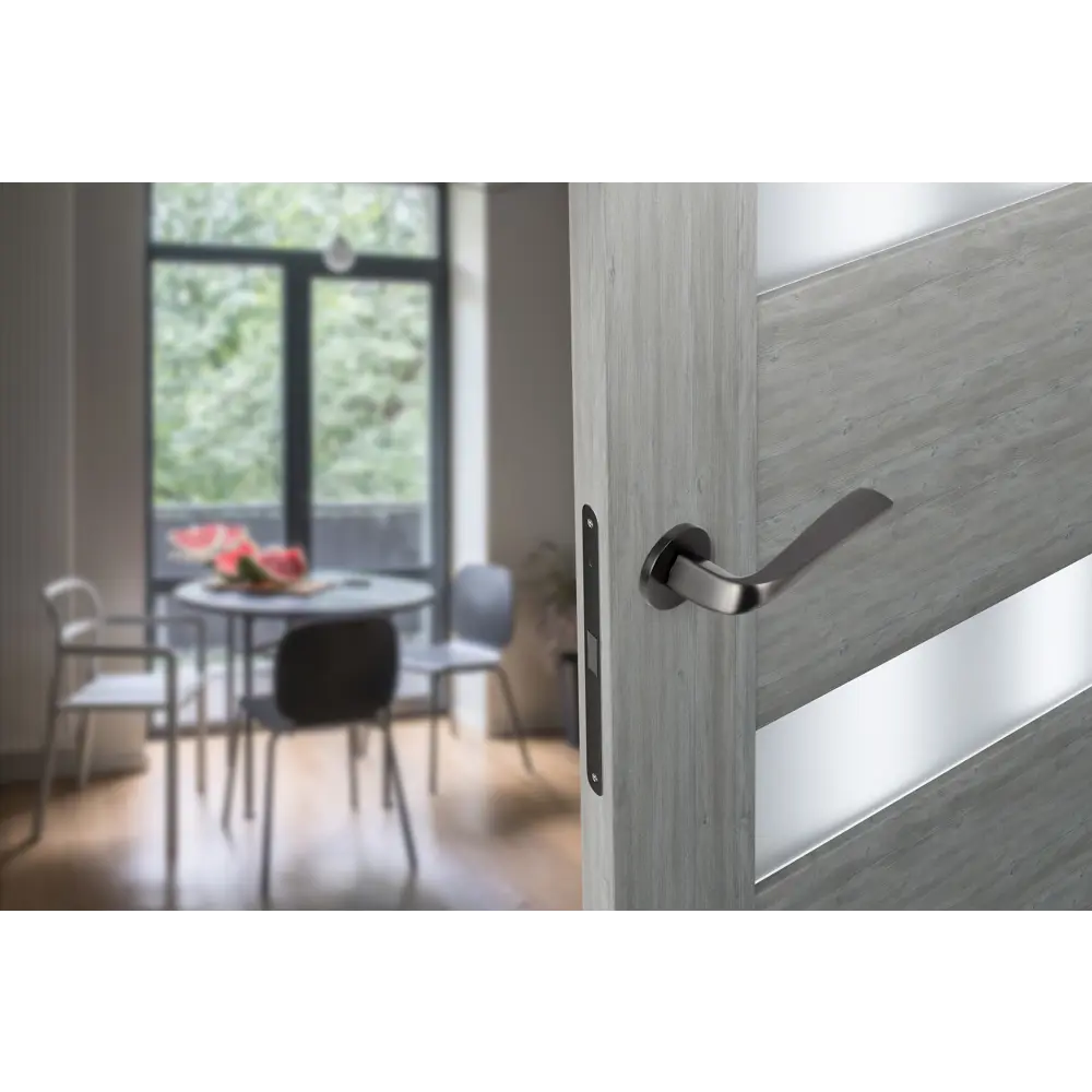 Дверные ручки Edson EDS-85B-R2 графит для межкомнатных дверей 85169292 STLM-0059360 - Вид №6