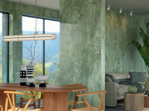 Пол / керамогранит с мраморным эффектом