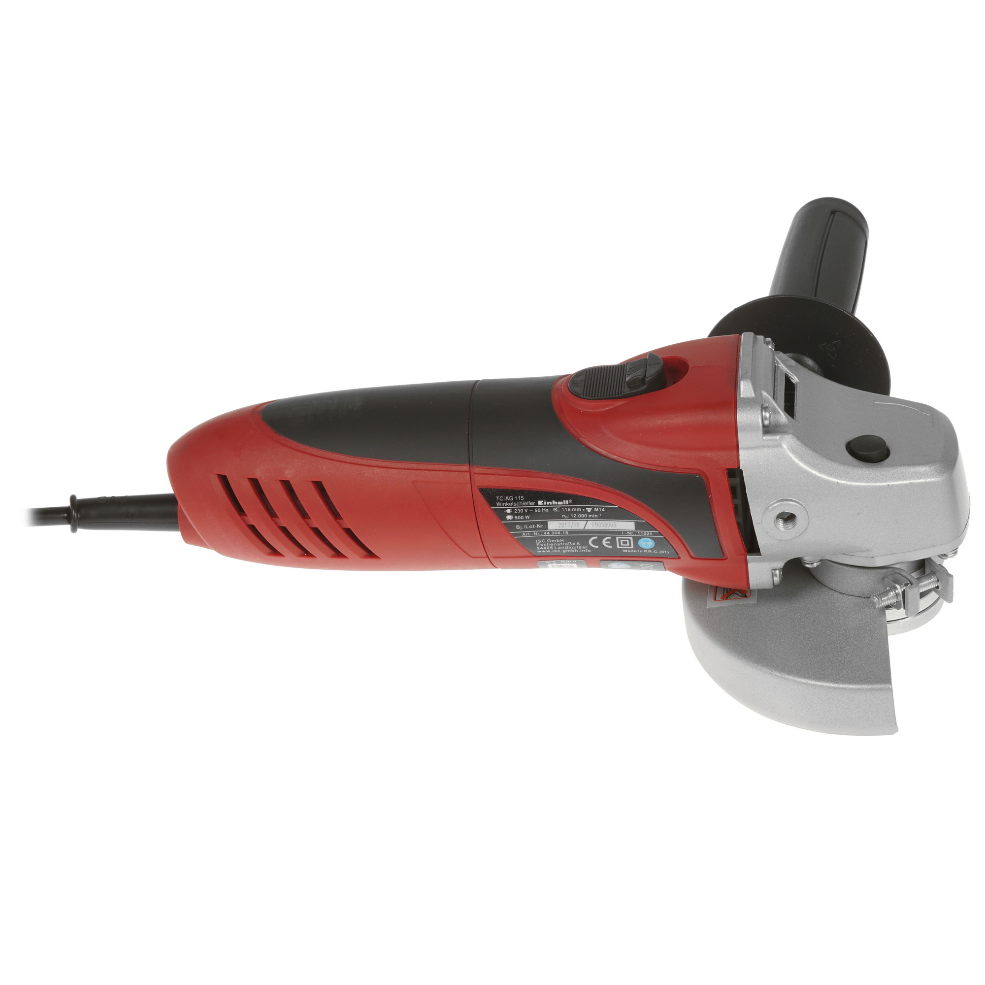 Углошлифовальная машина (УШМ) Einhell TC-AG 115 5311658 STDN-0113146 - Вид №3