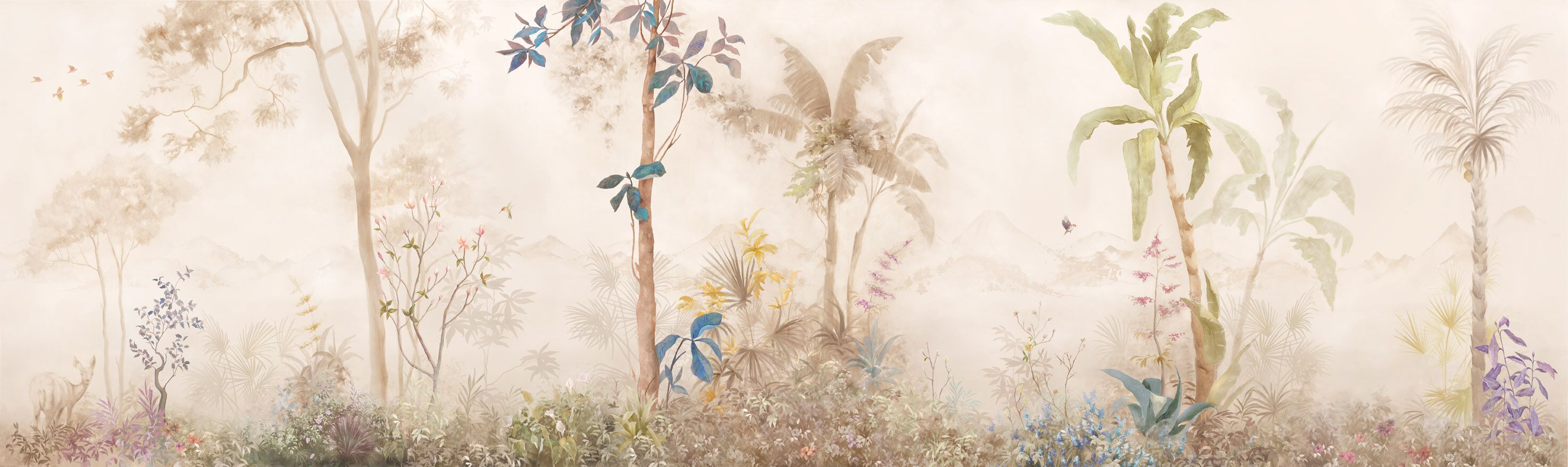 Обои с цветочными мотивами Jannelli&Volpi SHADOWS XL ARCH-00030068 - Вид №1