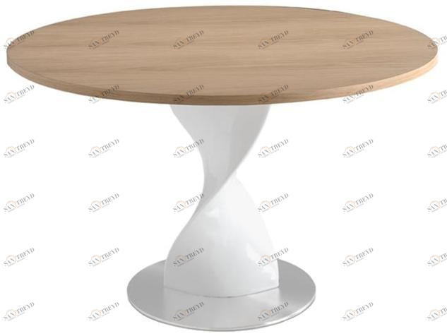 Angel Cerdá Круглый обеденный стол из мдф Urban deco 1001.02 Angel Cerda