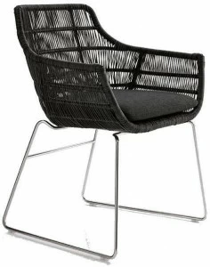 B&B Italia Outdoor Садовое кресло из полиэтилена с подлокотниками Crinoline