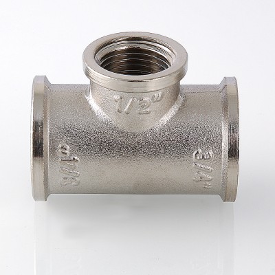 VTr.750.N.0706 Фитинг резьбовой – тройник переходной Valtec 1 1/4" х 1" х 1 1/4"  - Вид №4