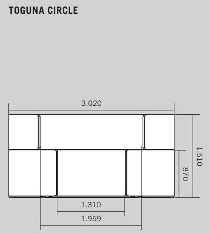BENE Офисный остров для встреч Parcs sun-id-1384419 - Вид №6