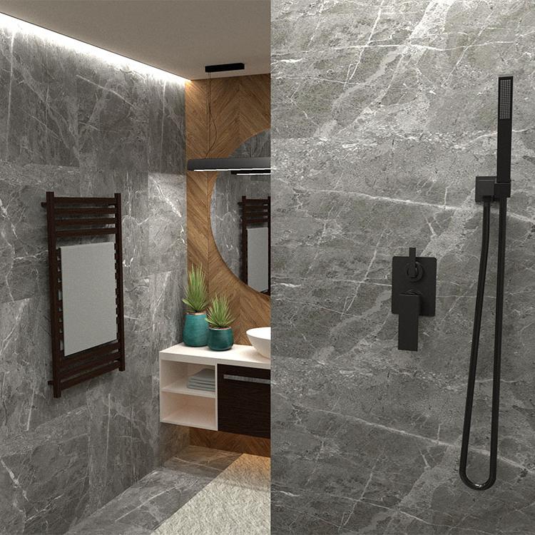 Paini Dax 84PZ6911R смеситель встраиваемый для душа с дивертором  - Вид №1