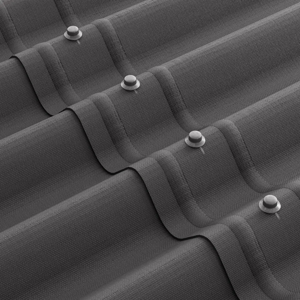 ONDULINE Смарт - инновационная битумная кровля серого цвета 84317612 STLM-0048432