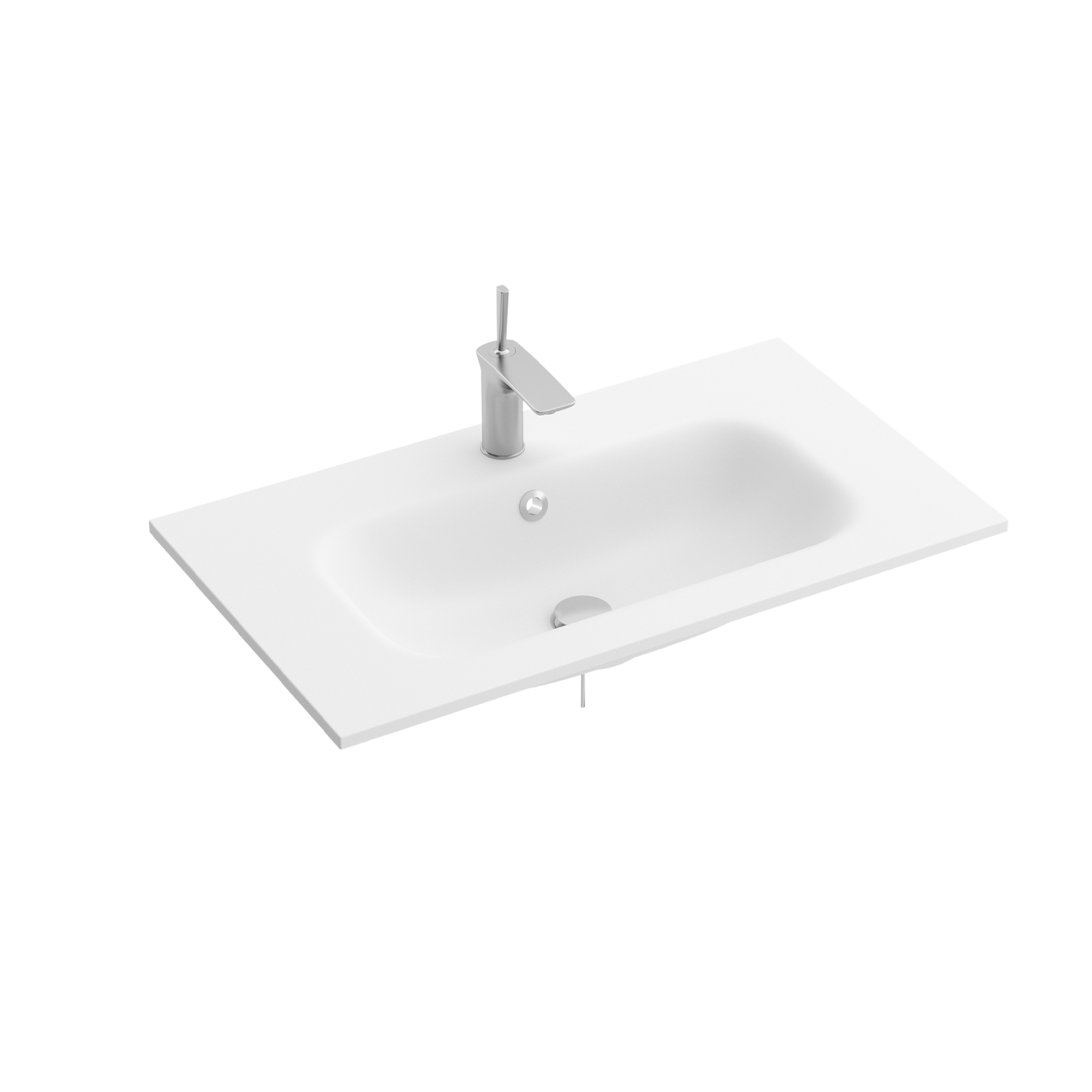 81872 SALGAR Раковина SIBERIA 805 1 раковина MINERAL SOLID 805 x 15 x 460 мм 