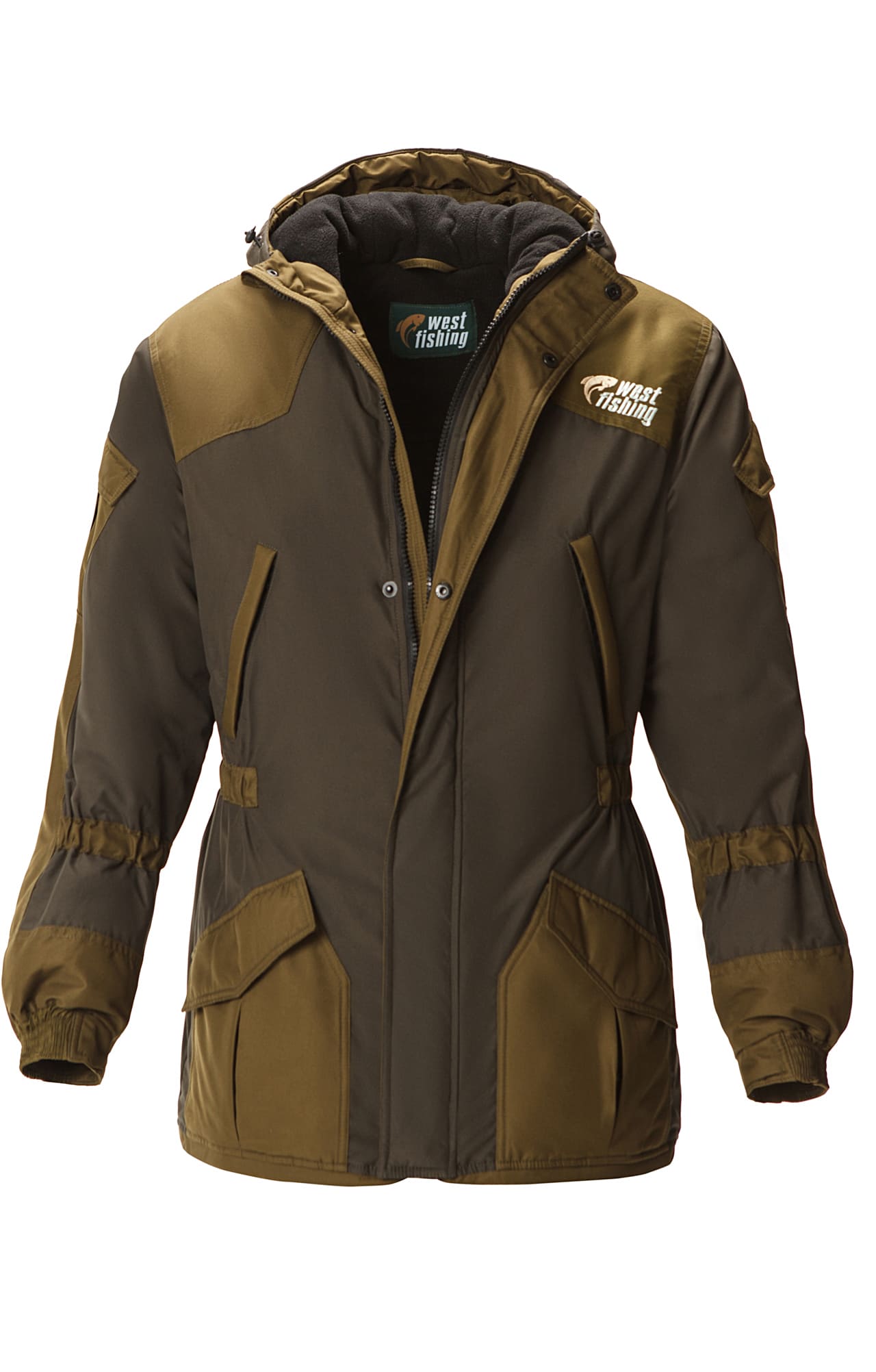 63938 Костюм  зимний хаки West Fishing  Зимняя спецодежда Santreyd  - Вид №3