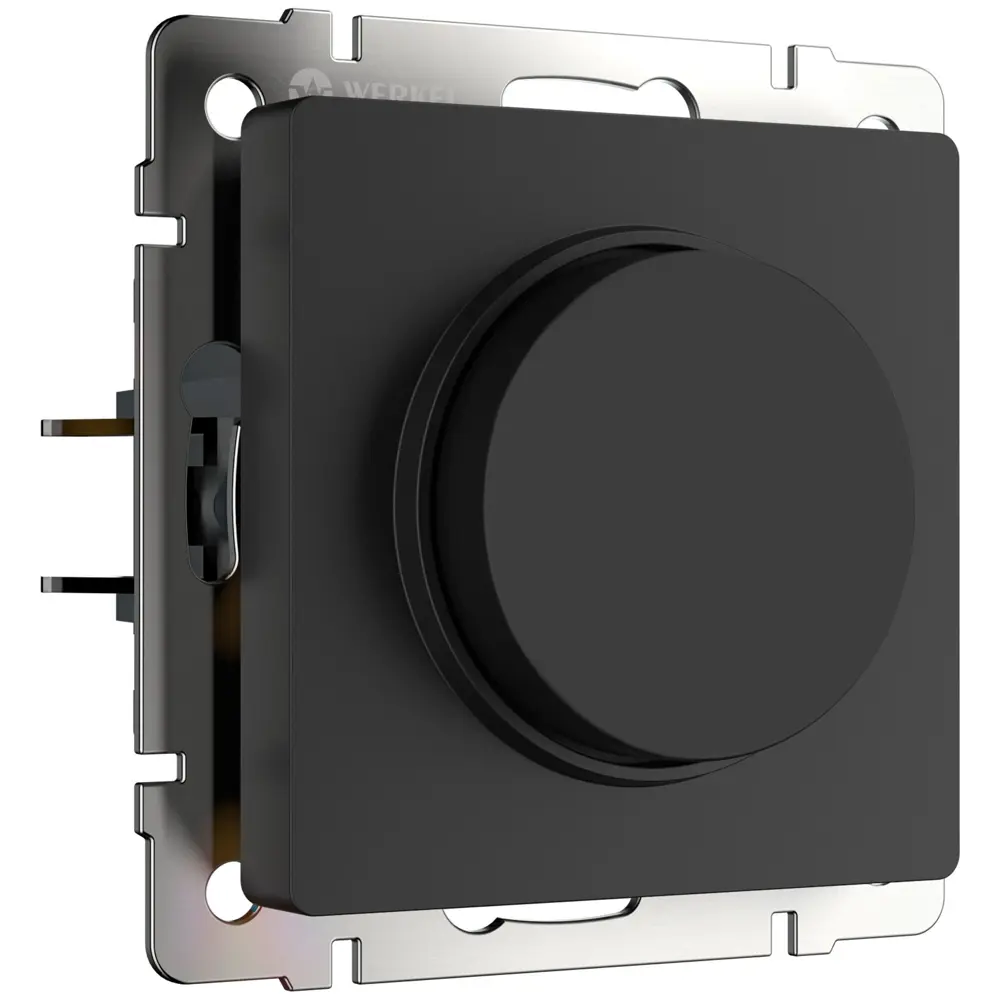 Диммер встраиваемый Werkel 600 Вт цвет черный Встраиваемые механизмы STLM-2145403