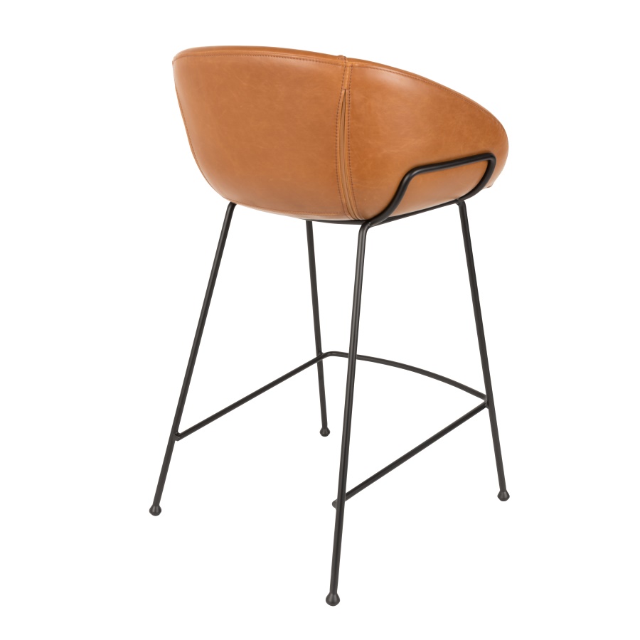 Табурет высокий Feston коричневый Zuiver 1500048 - Вид №5