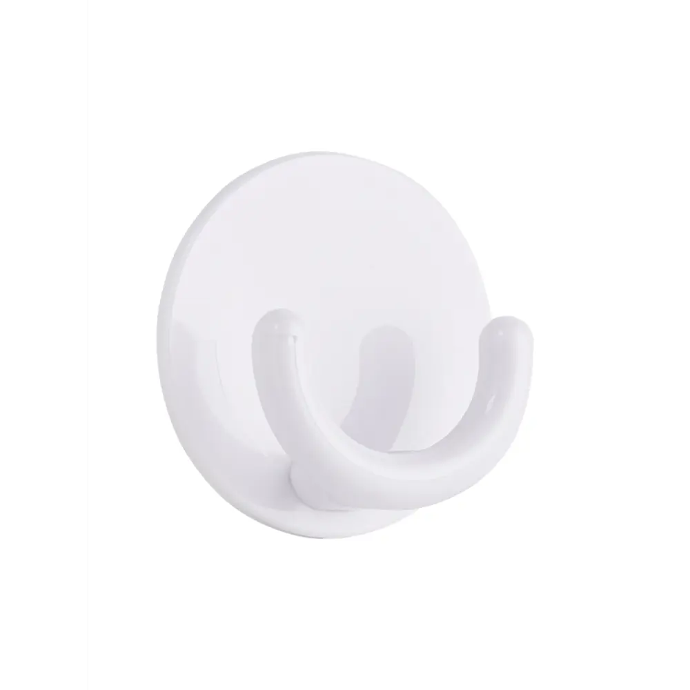 Крючок самоклеящийся круглый цвет белый Santreyd STLM-2019401 - Вид №1