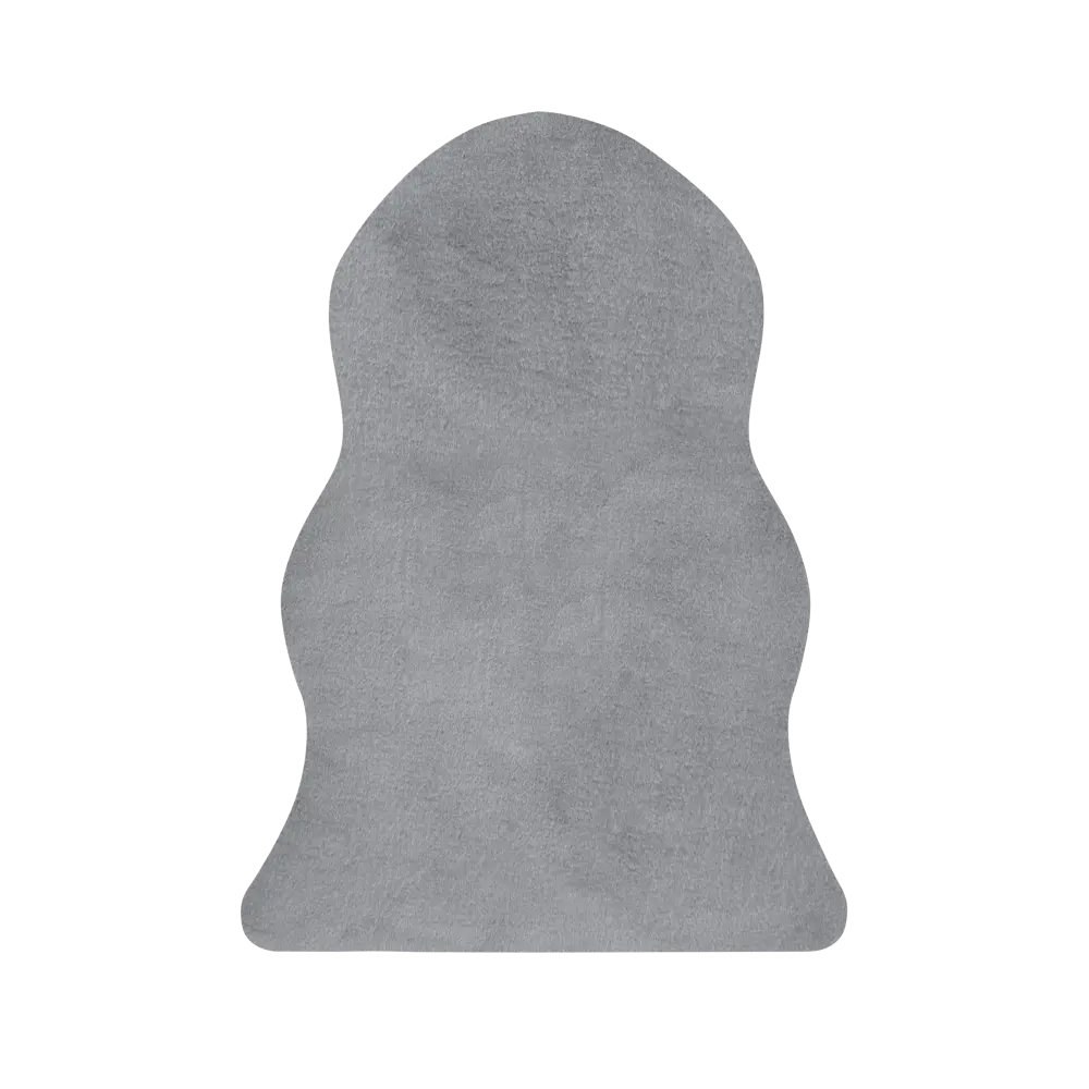 INSPIRE BIANCA - Искусственная шкура серого цвета 60x90 см 83235382 STLM-0039663 - Вид №1