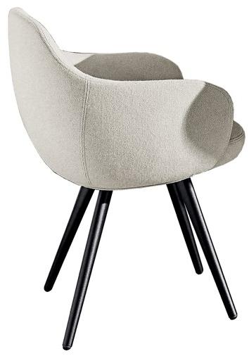 Sovet italia Стул с обивкой и подлокотниками Cadira sun-id-1383915 - Вид №3