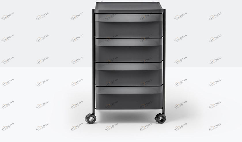 Pedrali Офисный ящик из полипропилена на колесиках Boxie Bxh_4c