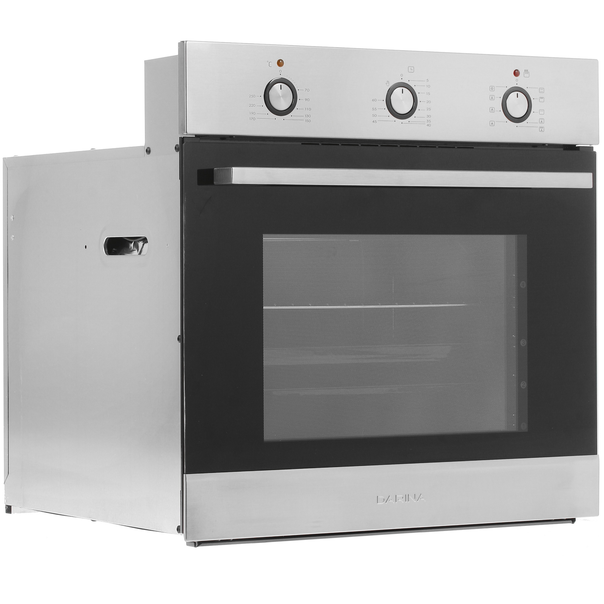 1234506 Электрический духовой шкаф Darina 1U5 BDE 112 707 X3 серебристый STDN-0067936 - Вид №1