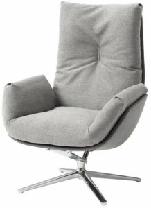 COR Кресло из ткани с подставкой для ног Cordia