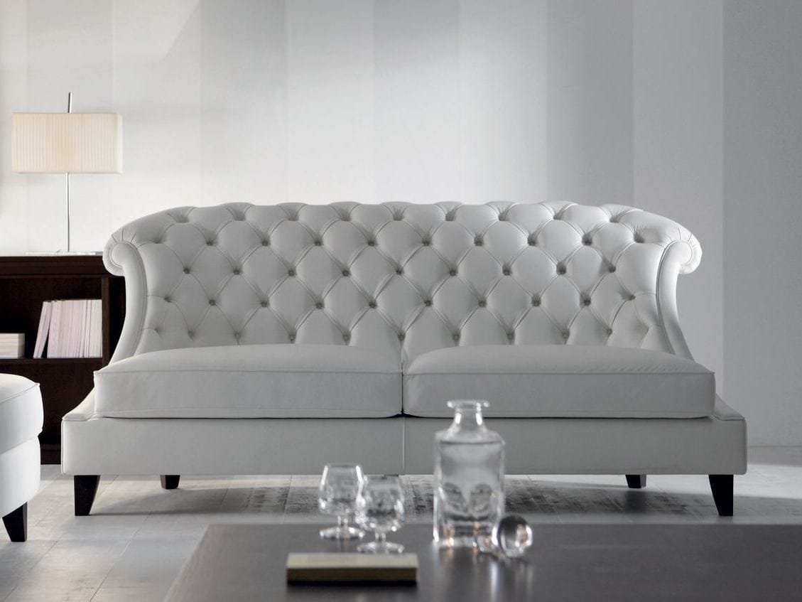 Кожаный диван capitonné OPERA CONTEMPORARY Magda ARCH-00048804 - Вид №1