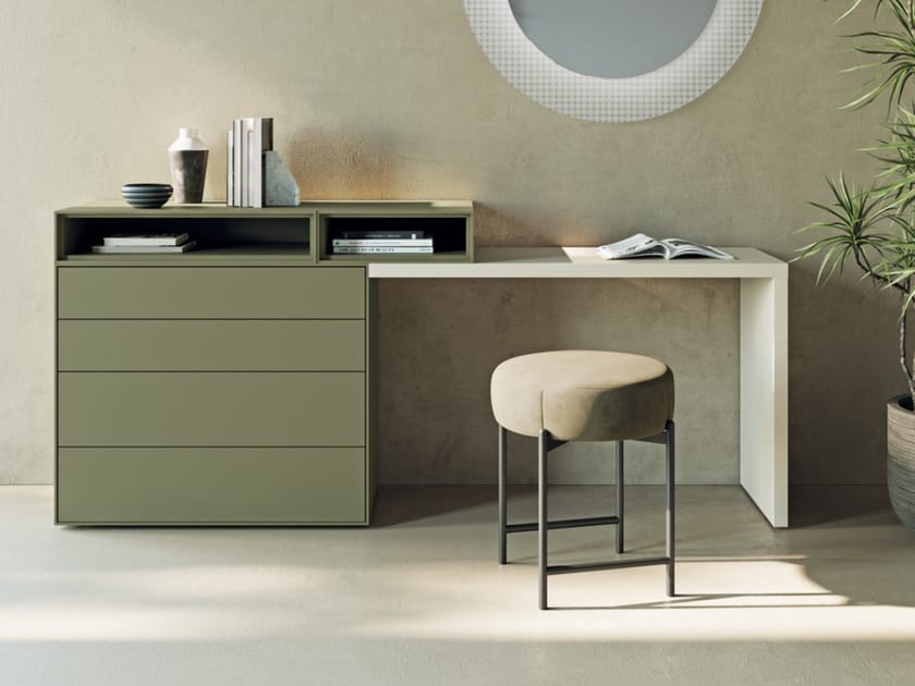 Деревянный прямоугольный стол с ящиками Dall'Agnese Modula ARCH-00092166