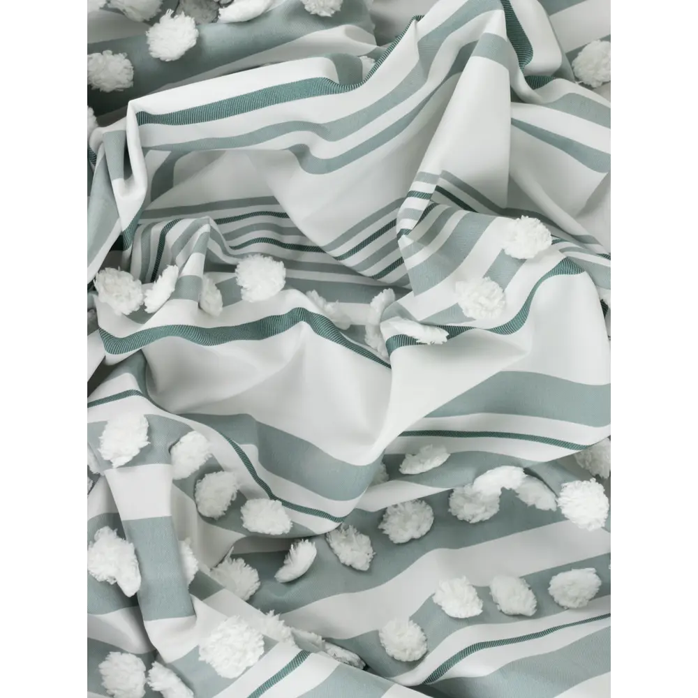 Штора для ванной 180x200 этна зеленый пэс Santreyd STLM-2013379 - Вид №7