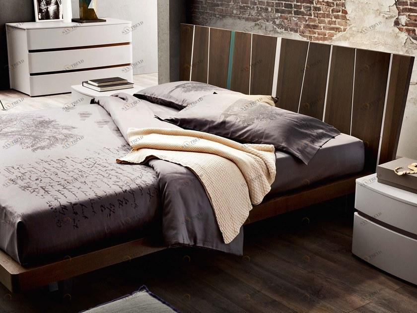 ZANETTE Двуспальная кровать из дерева sun-id-1422936