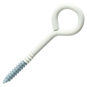 Шуруп-кольцо 4x40 мм сталь RAL9003 4 шт.