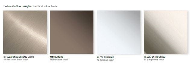 Матовое стекло распашная дверь Longhi Aluminiun Chic-Doors ARCH-00072285 - Вид №15