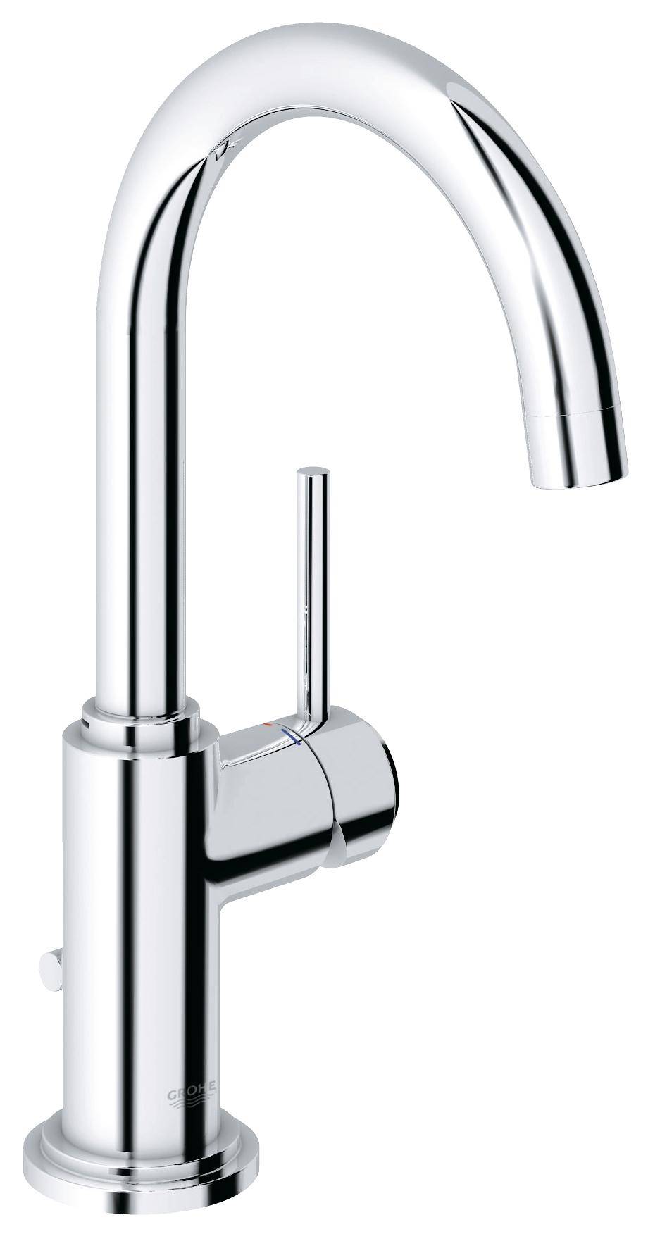 Смеситель для раковины GROHE Atrio C с донным клапаном, хром (32042001)