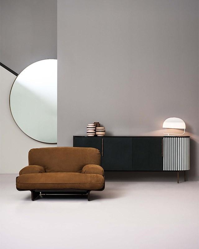 BAXTER Зеркало настенное круглое в раме sun-id-1404673 - Вид №6