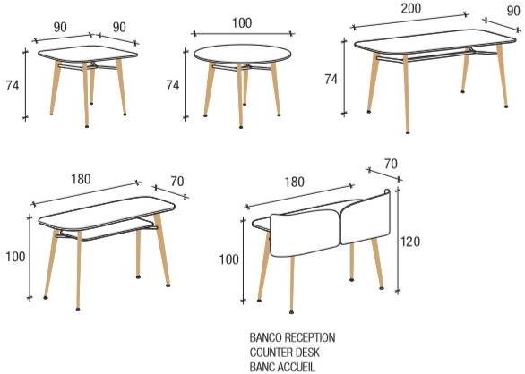 Sesta Квадратный лакированный стол для совещаний Blog sun-id-1482586 - Вид №3