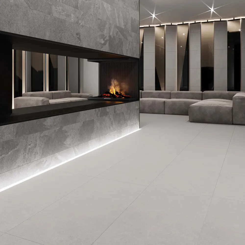 Estima NV03 - керамогранит серый 80×80 см с текстурой камня 84241003 Native STLM-0047482 - Вид №6