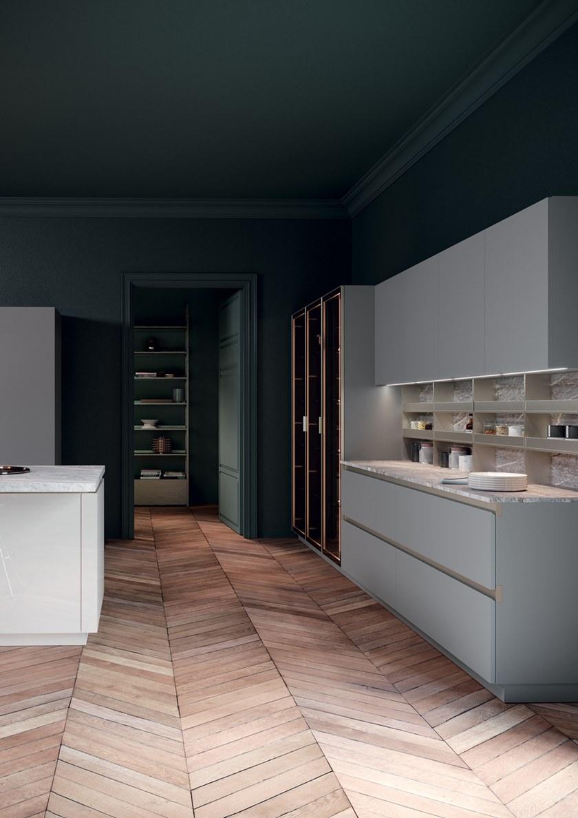 Febal Casa Кухня с островом без ручек sun-id-1348061 - Вид №3