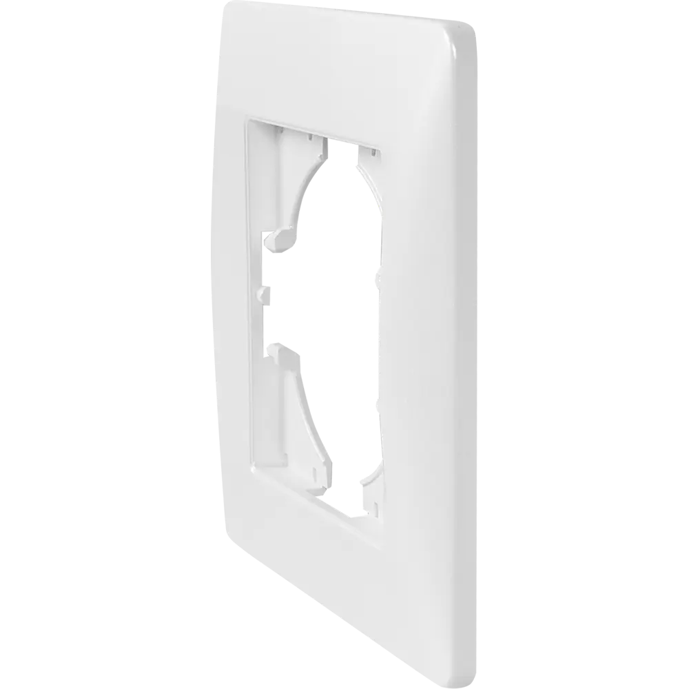 Рамка для розеток и выключателей Gusi Electric Ugra С1110-028 1 пост цвет жемчуг STLM-2188527 - Вид №2