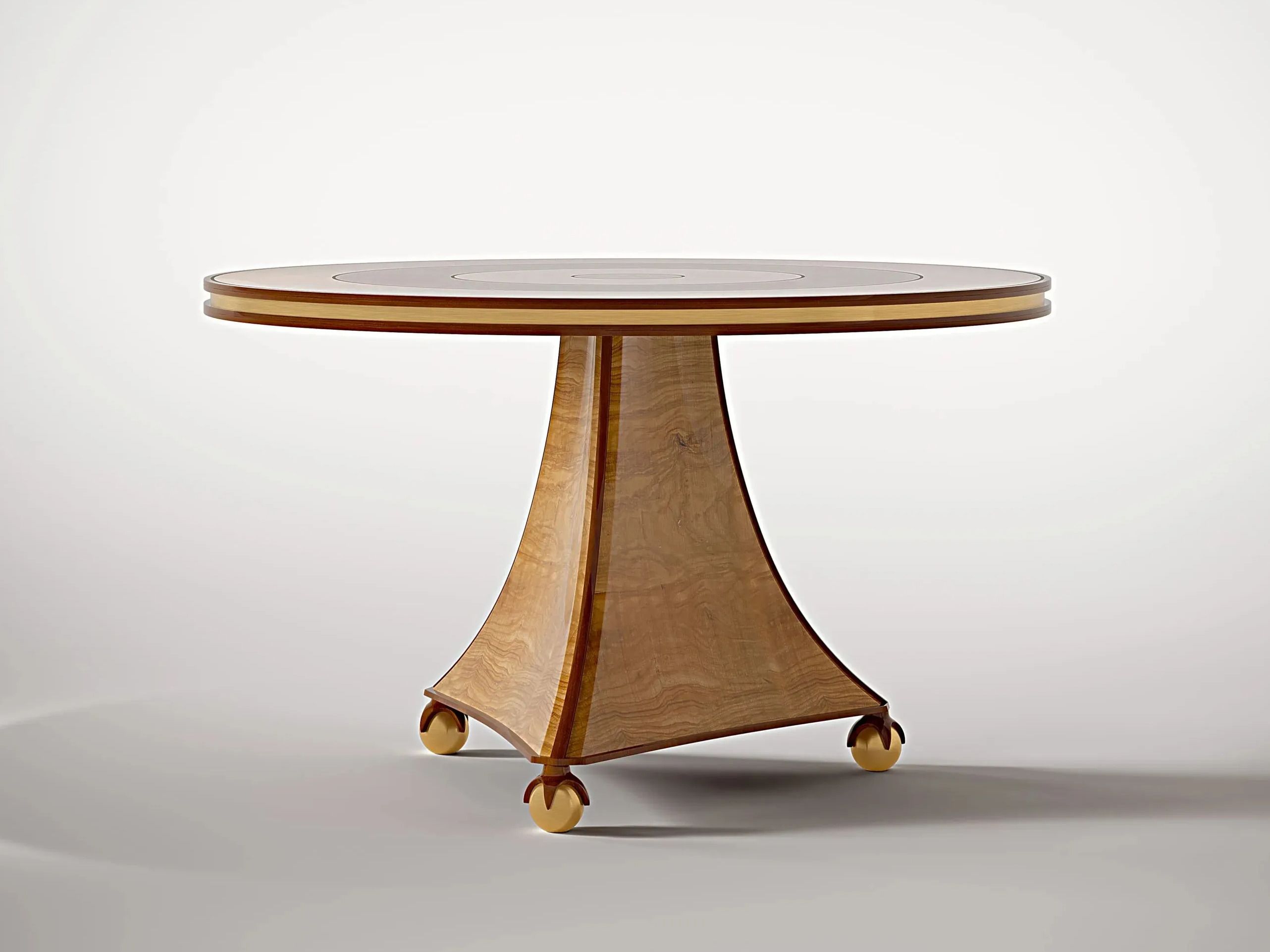 Круглый деревянный обеденный стол Roman & Co DARCY ARCH-00059885