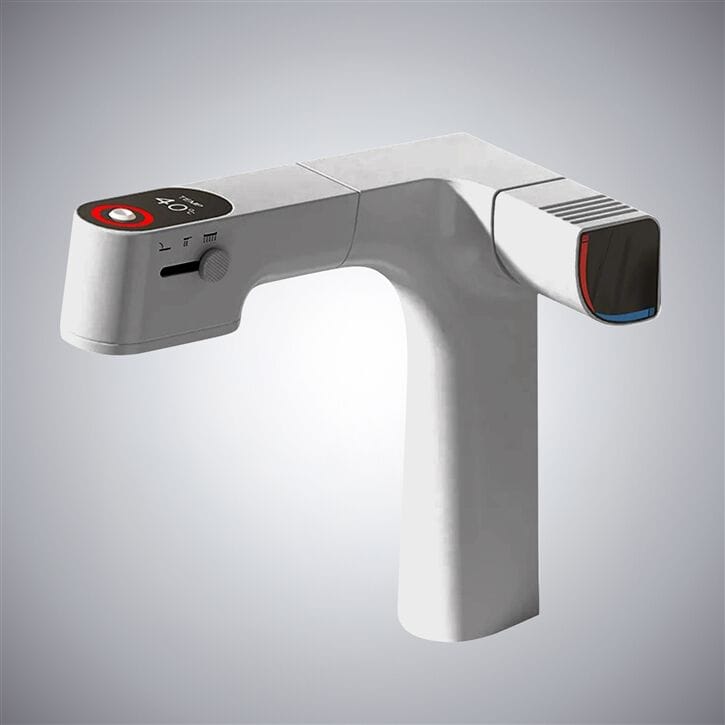 Светодиодный однорычажный электронный смеситель для раковины Fontana Showers GRAO ARCH-00049469 - Вид №2